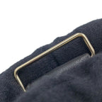 Chanel Belt CC Logo Rhinestone Leather 75 Black — view 7