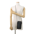 Chanel Foncase Chainaround Quilted CC Logo Lambskin Black — view 4