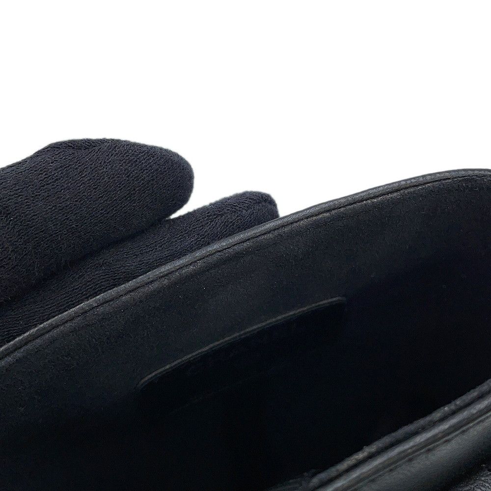 Chanel Foncase Chainaround Quilted CC Logo Lambskin Black — view 9
