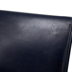 Hermes Shoulder Bag Wood Navy Gold Box Calf — view 7