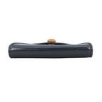 Hermes Shoulder Bag Wood Navy Gold Box Calf — view 3