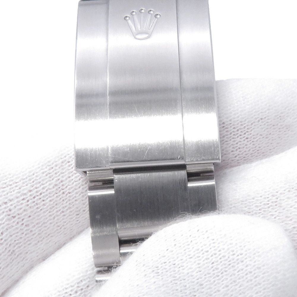 Rolex Oyster Perpetual 36 Watch Turquoise Blue Celebration Dial — view 9