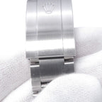 Rolex Oyster Perpetual 36 Watch Turquoise Blue Celebration Dial — view 9