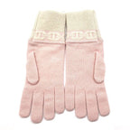 Hermes Heaven Chaine D'ancre Cashmere Gloves L Pink — view 3