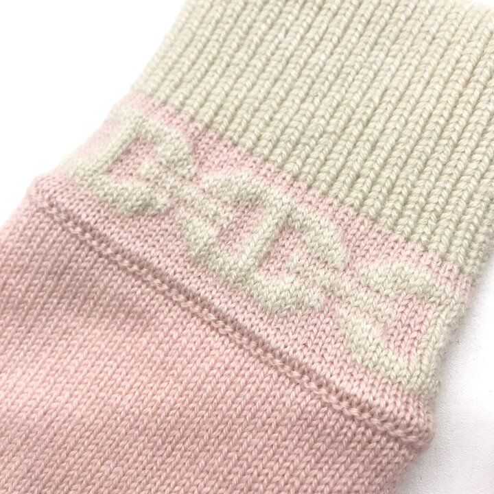 Hermes Heaven Chaine D'ancre Cashmere Gloves L Pink — view 5
