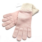 Hermes Heaven Chaine D'ancre Cashmere Gloves L Pink — view 6