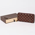 Louis Vuitton Zippy Wallet Damier Payette Gold