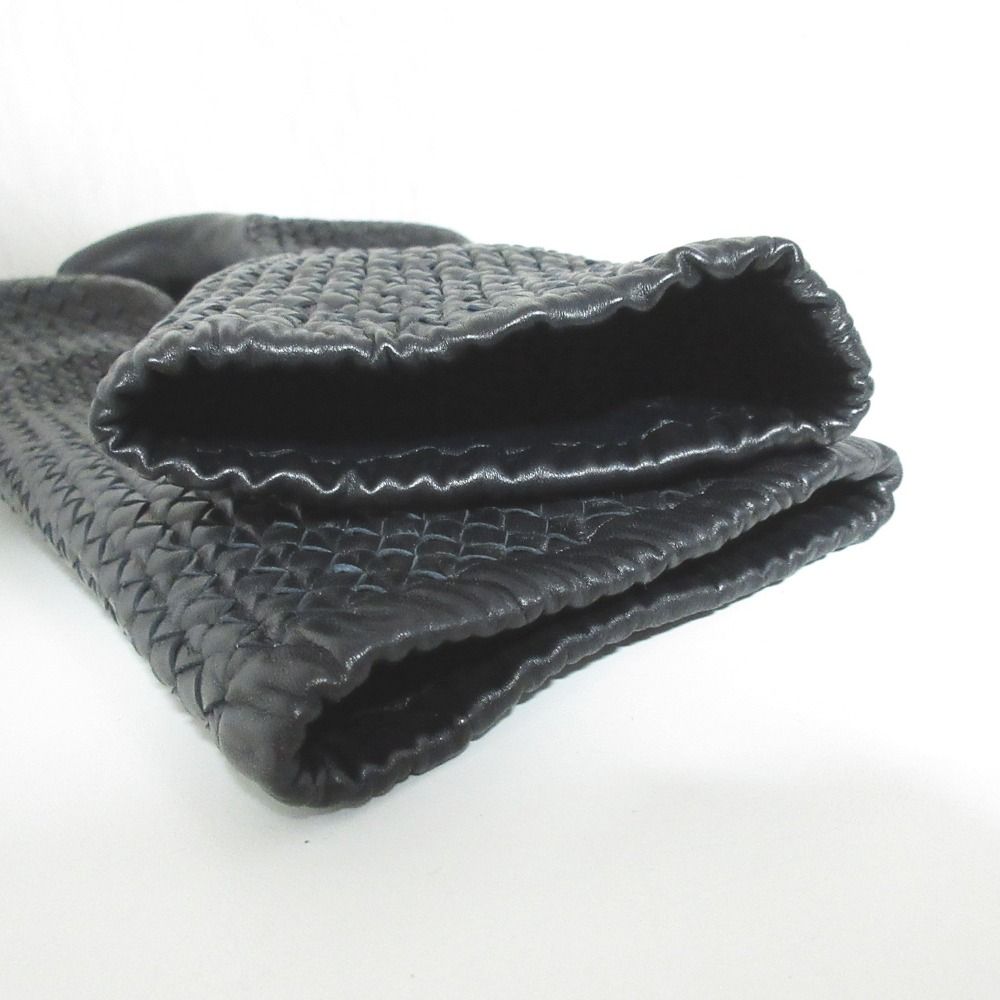 Bottega Veneta Intrecciato Long Boots 38.5 Black — view 9