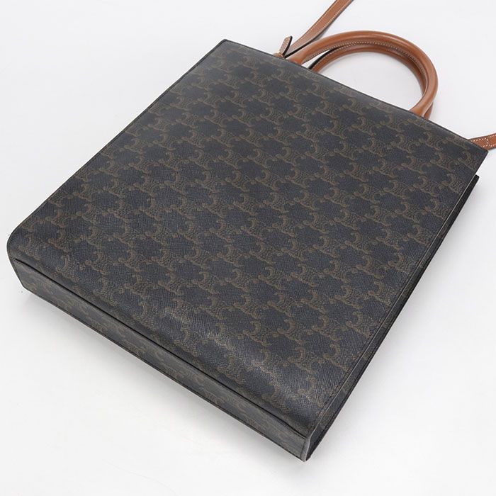 Celine Vertical Cabas Small Triomphe Canvas Tote — view 2
