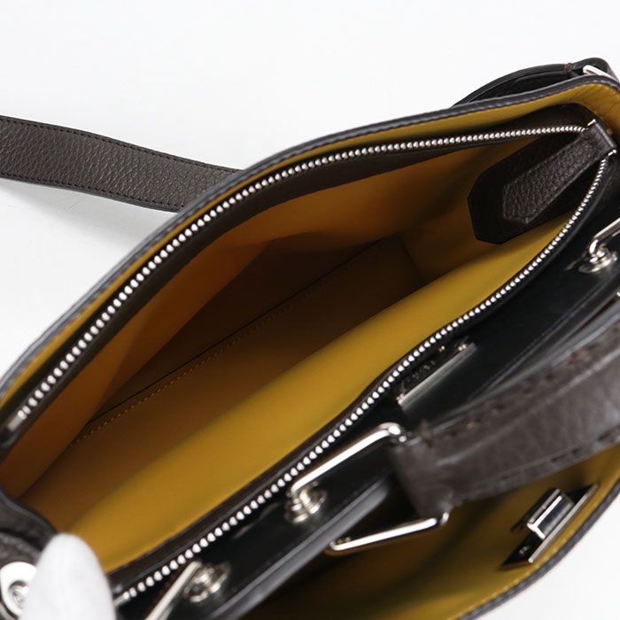 Fendi Mini Essential Peekaboo Handbag Leather — view 4