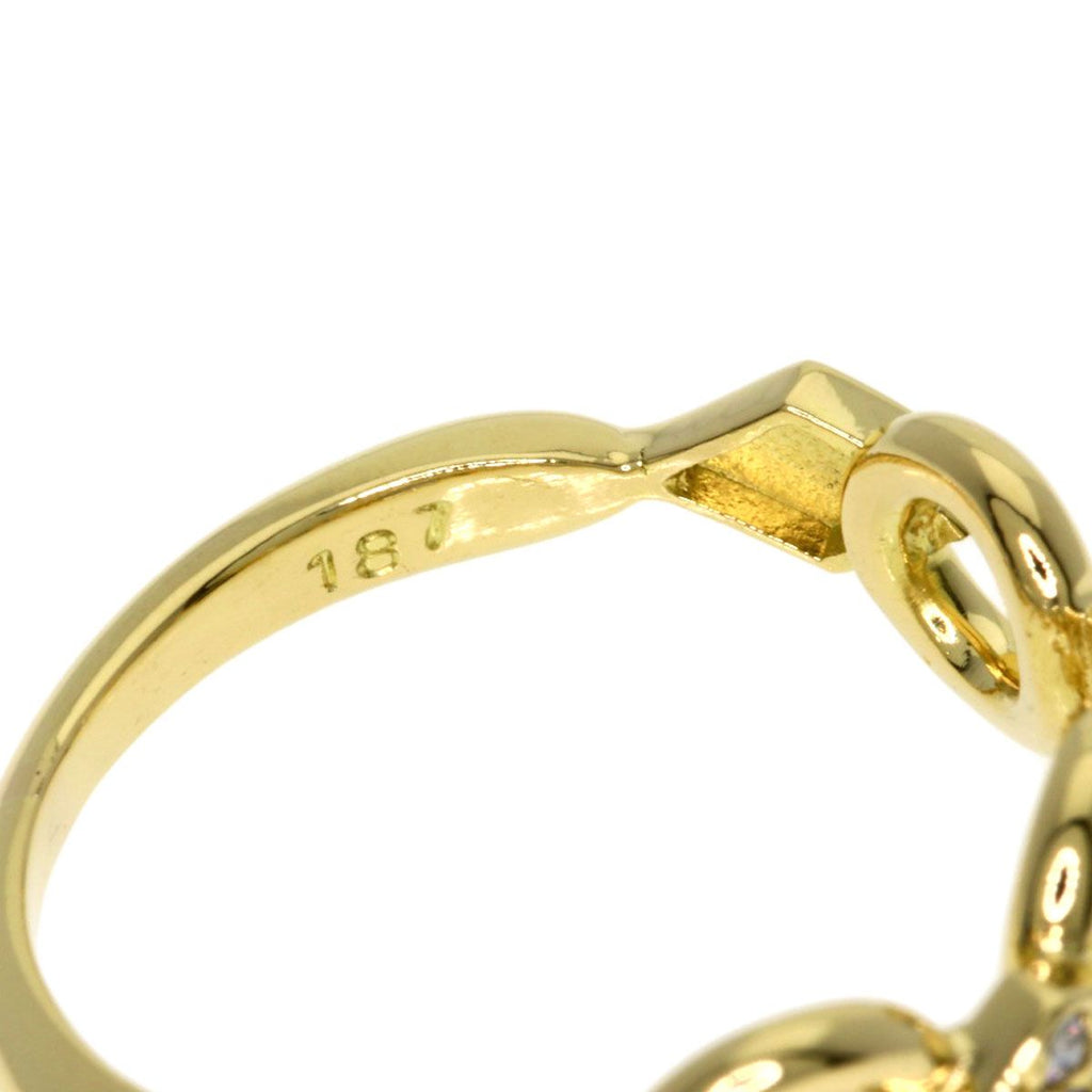 Dior Diamond Ring 18k Yellow Gold — view 6