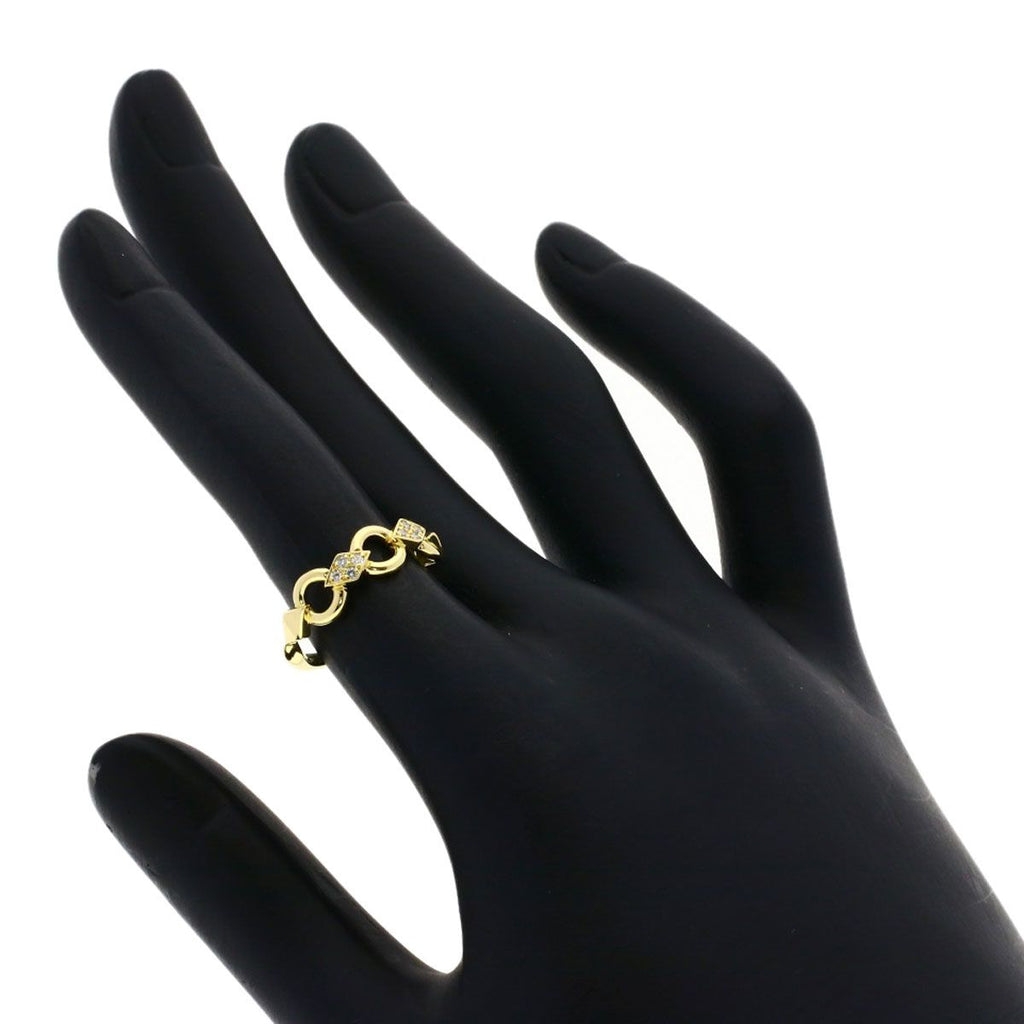Dior Diamond Ring 18k Yellow Gold — view 8