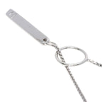 Gucci Lariat Necklace 18k White Gold — view 2