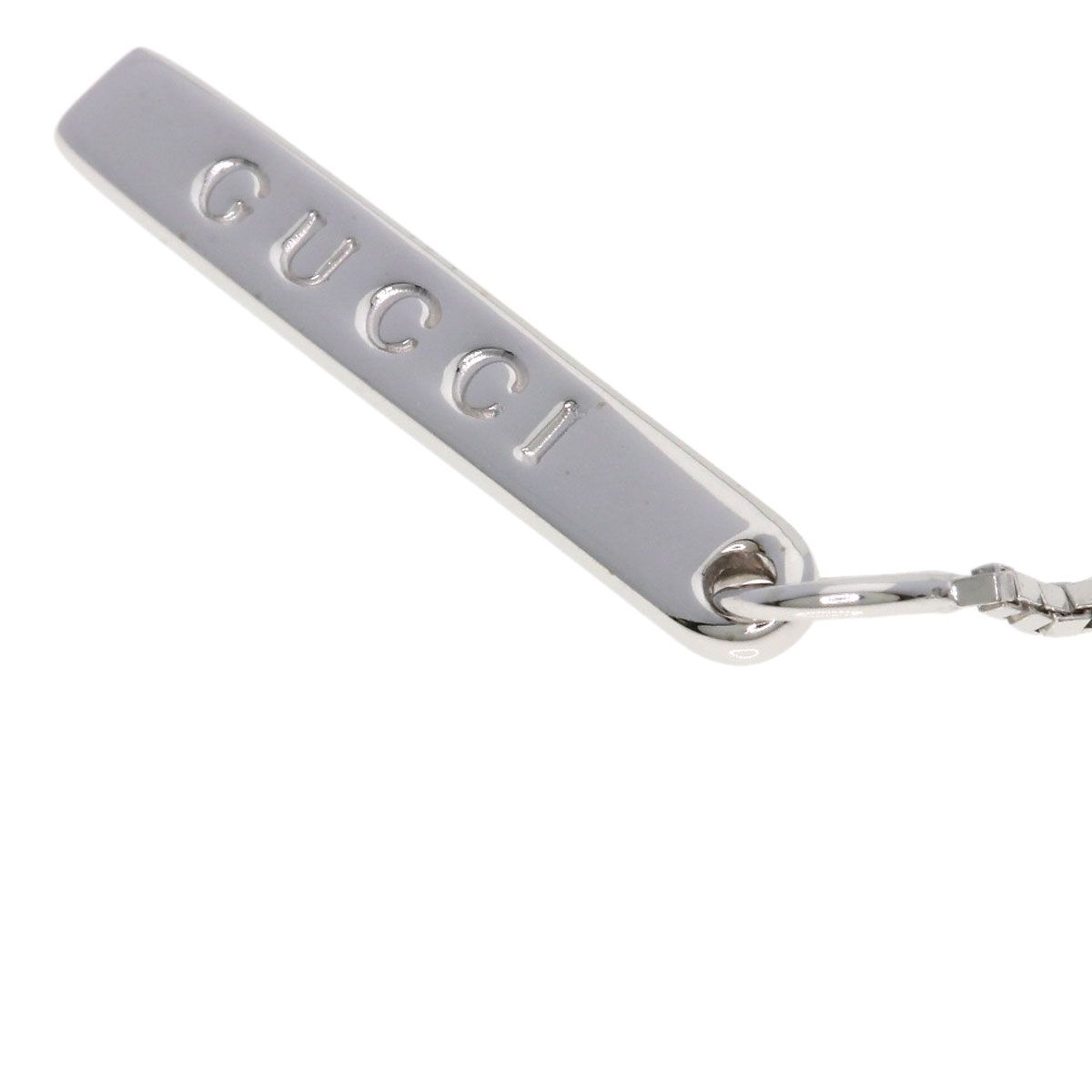 Gucci Lariat Necklace 18k White Gold — view 4