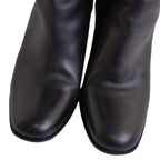 Hermes Boots Long Leather Heels Shoes — view 3