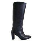 Hermes Boots Long Leather Heels Shoes — view 6