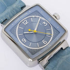 Louis Vuitton Tambour Speedy Blue Quartz Watch Handbag — view 9