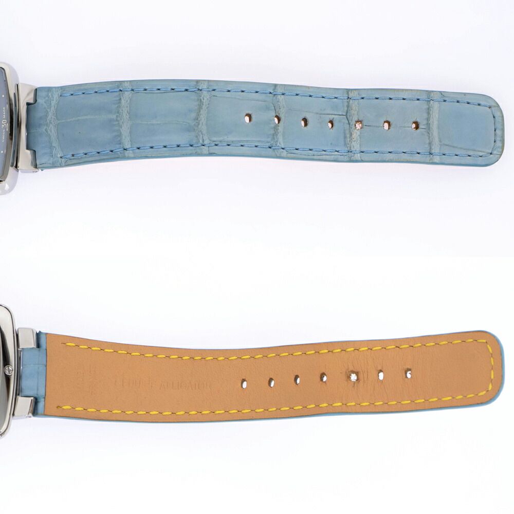 Louis Vuitton Tambour Speedy Blue Quartz Watch Handbag — view 5