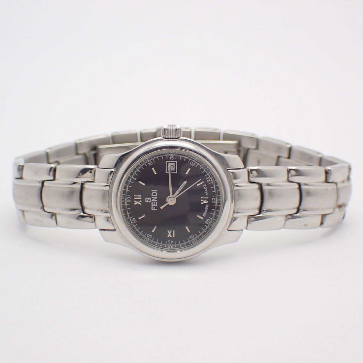 Fendi Quartz Watch Black Dial SS — view 2