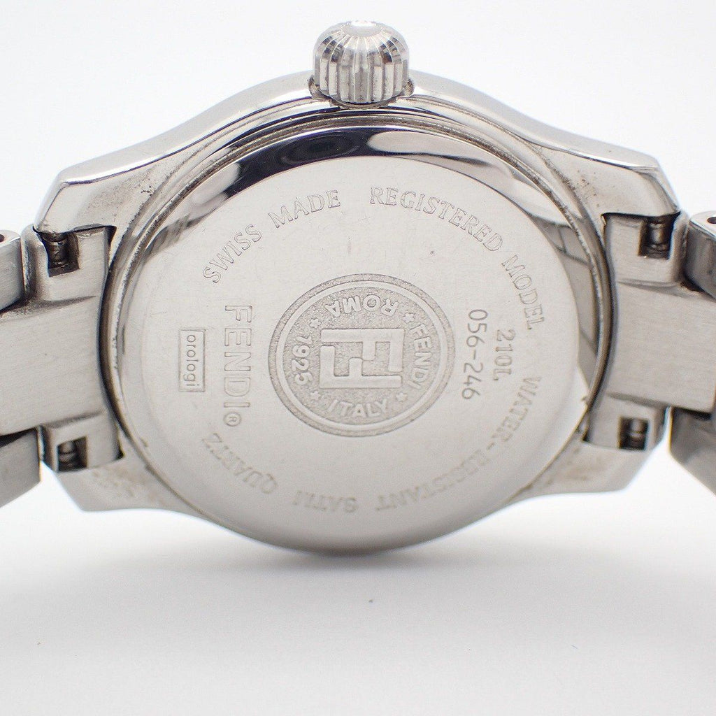 Fendi Quartz Watch Black Dial SS — view 9