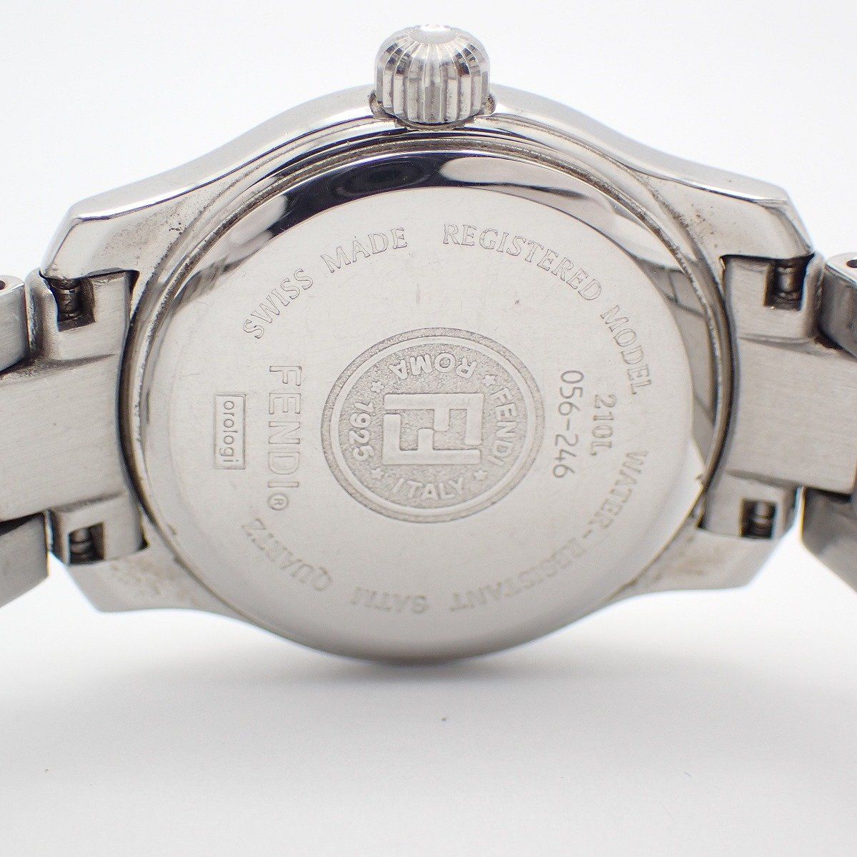 Fendi Quartz Watch Black Dial SS — view 9