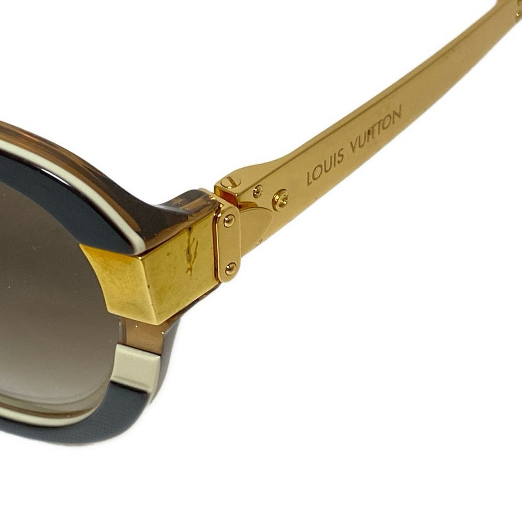 Louis Vuitton Sunglasses Petit Speech Cat Eye Brown Eyewear — view 6