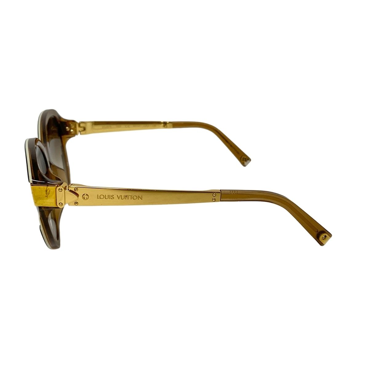 Louis Vuitton Sunglasses Petit Speech Cat Eye Brown Eyewear — view 2