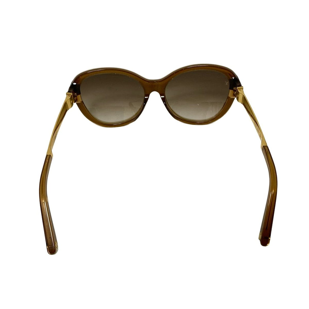 Louis Vuitton Sunglasses Petit Speech Cat Eye Brown Eyewear — view 3