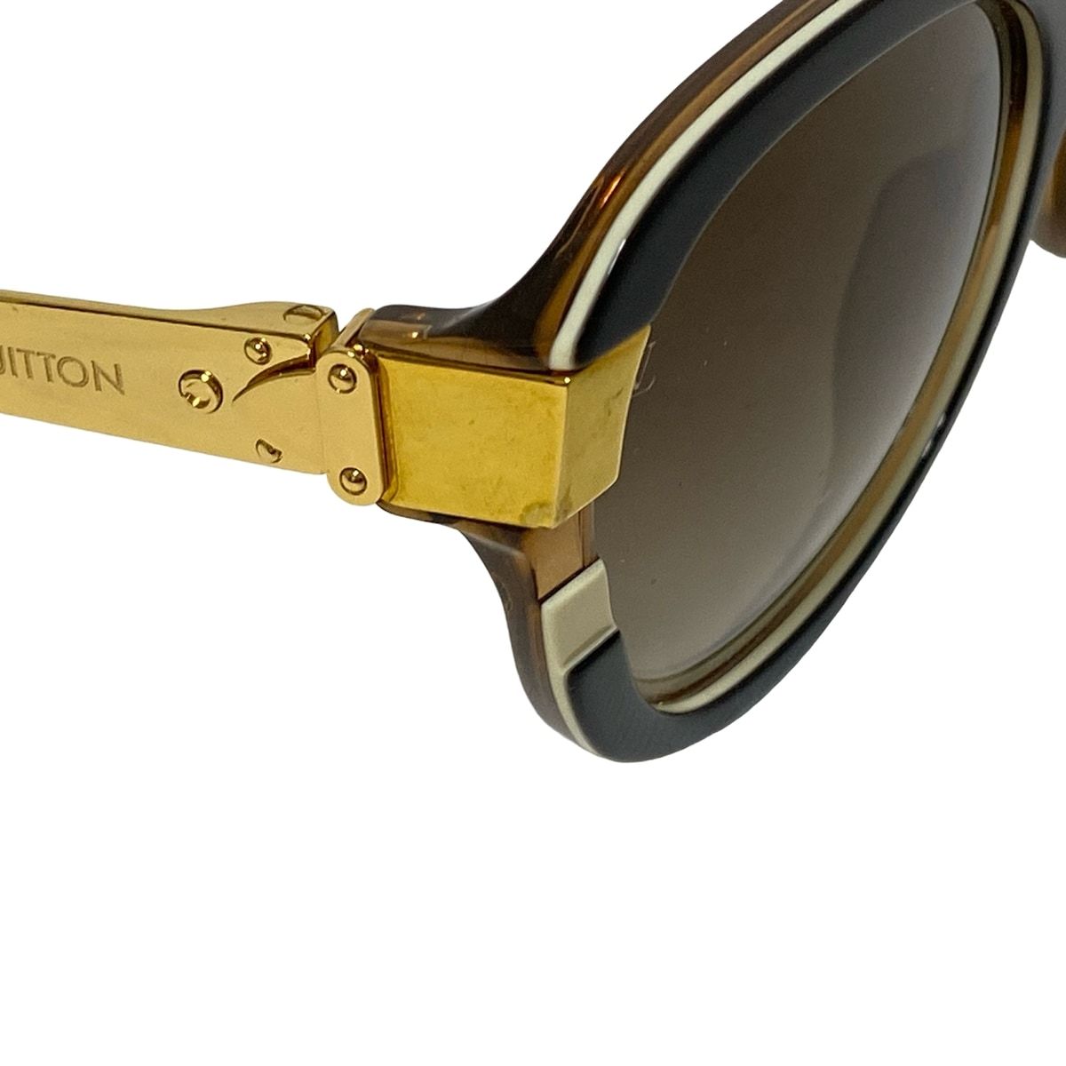 Louis Vuitton Sunglasses Petit Speech Cat Eye Brown Eyewear — view 7