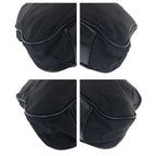 Gucci Black Silver Nylon Leather 001 Shoulder Bag — view 3