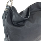 Gucci Black Silver Nylon Leather 001 Shoulder Bag — view 5