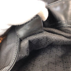 Gucci Black Silver Nylon Leather 001 Shoulder Bag — view 6