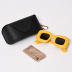 Loewe Sunglasses Yellow Acetate Eyewear