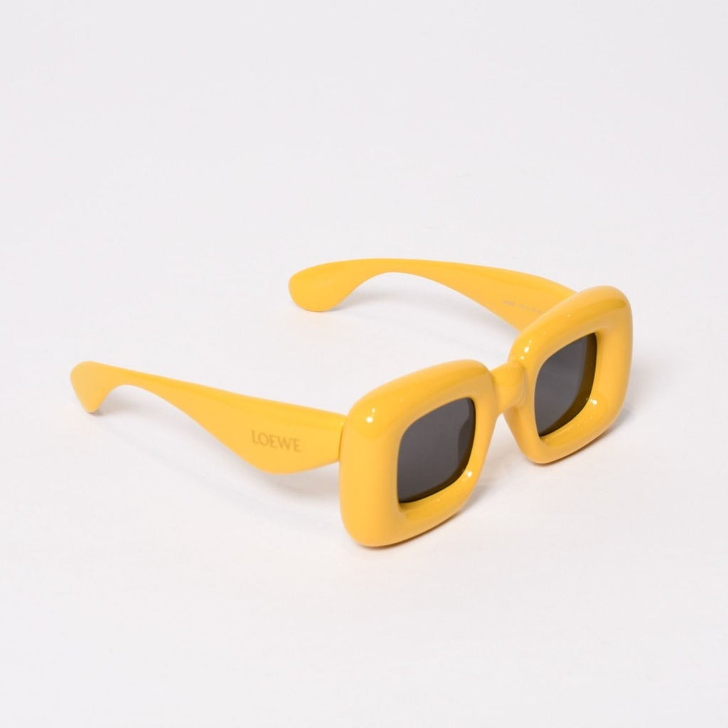 Loewe Sunglasses Yellow Acetate Eyewear — view 3