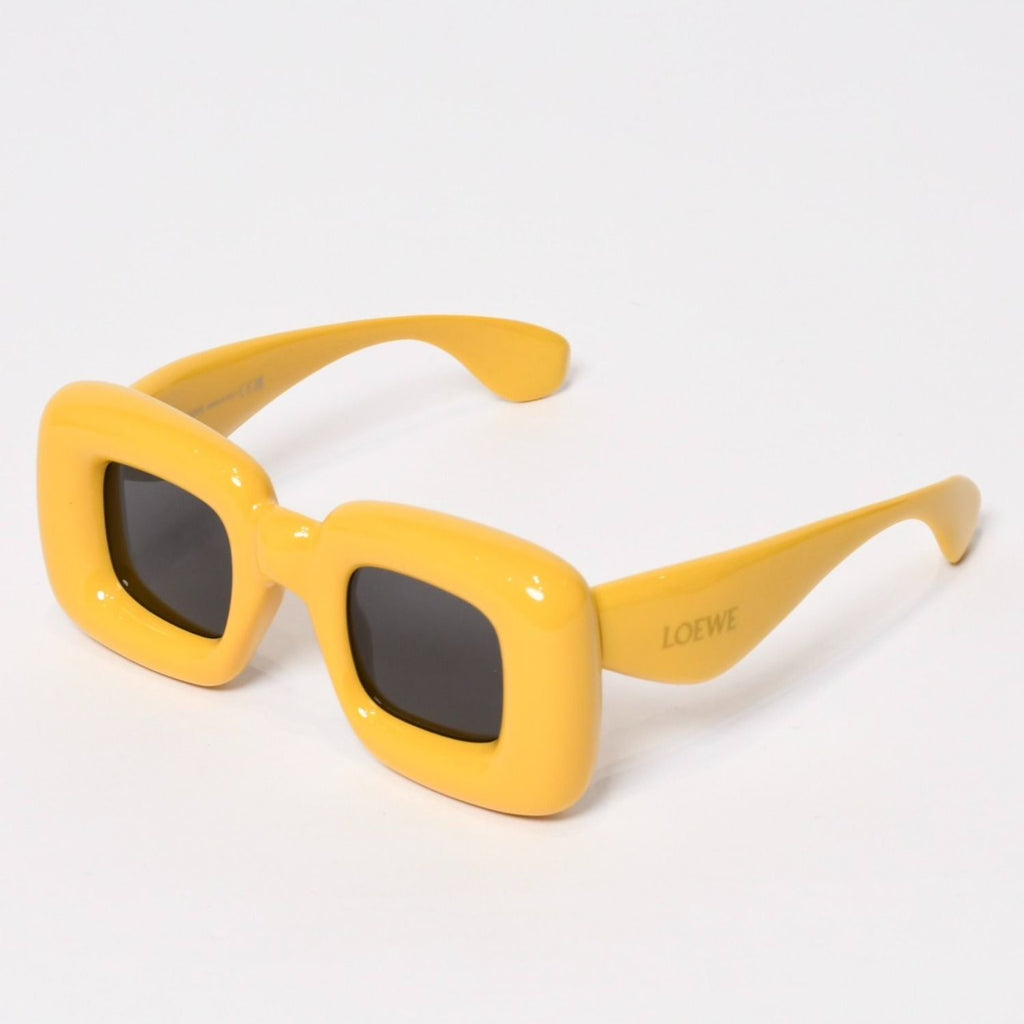 Loewe Sunglasses Yellow Acetate Eyewear — view 2