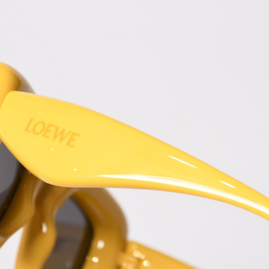 Loewe Sunglasses Yellow Acetate Eyewear — view 6