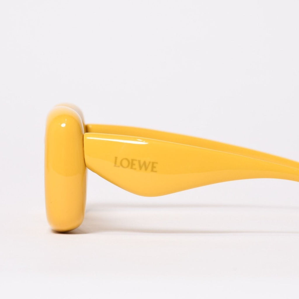 Loewe Sunglasses Yellow Acetate Eyewear — view 5