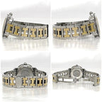 Hermes Watches Clipper Diver White Silver Gold Watch — view 2