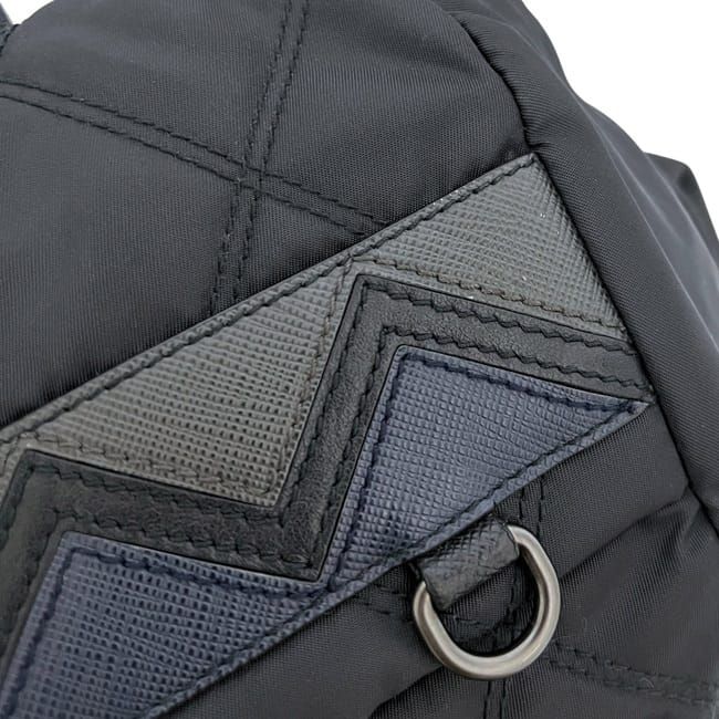 Prada Backpack Black Nero Quilted — view 9