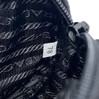 Prada Pouch Black Nero Case Calf Hair Leather 78 — view 6