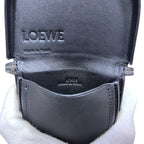 Loewe Pouch Heel Black Anagram Leather Bag — view 5