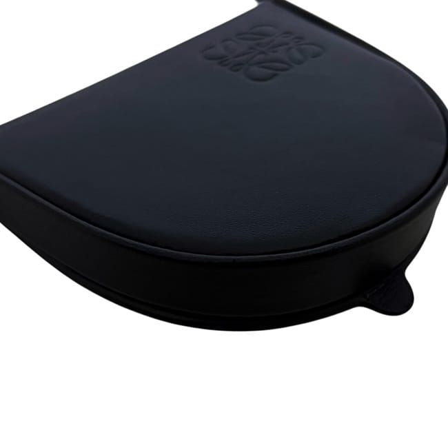 Loewe Pouch Heel Black Anagram Leather Bag — view 9