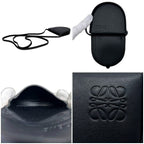 Loewe Pouch Heel Black Anagram Leather Bag — view 3