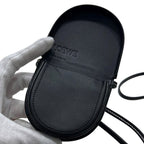 Loewe Pouch Heel Black Anagram Leather Bag — view 6