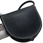 Loewe Pouch Heel Black Anagram Leather Bag — view 8