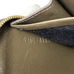Celine Coin Case Khaki Green Purse Leather — view 5