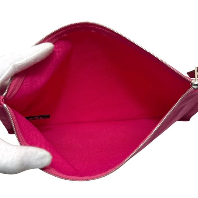 Hermes Pouch Yachting GM Pink Cotton — view 3