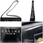 Celine Shoulder Bag Black Leather 97 2 — view 3
