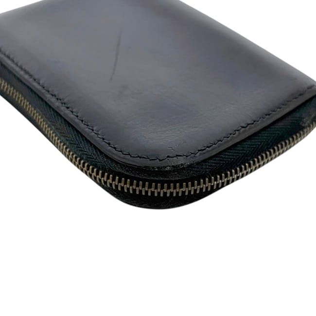 Hermes Coin Case Remix Black Purse Leather — view 8