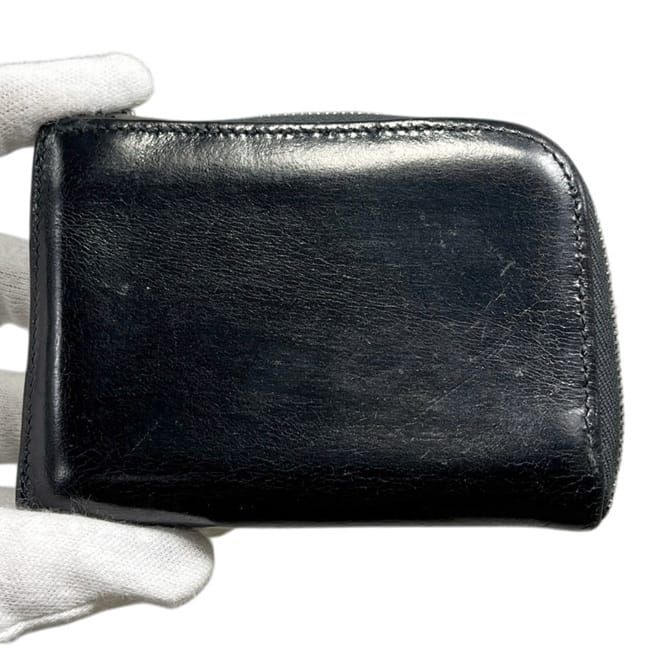 Hermes Coin Case Remix Black Purse Leather — view 9